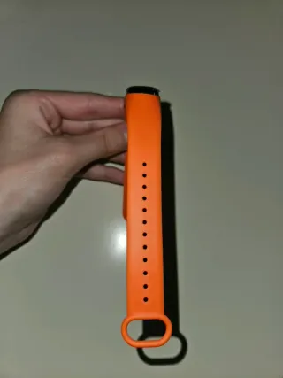 Pulsera Inteligente para deporte naranja