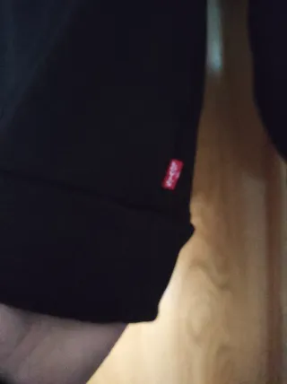 Sudadera Levi's unisex negra