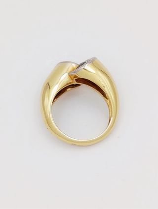 Anillo de Oro 18k y diamantes