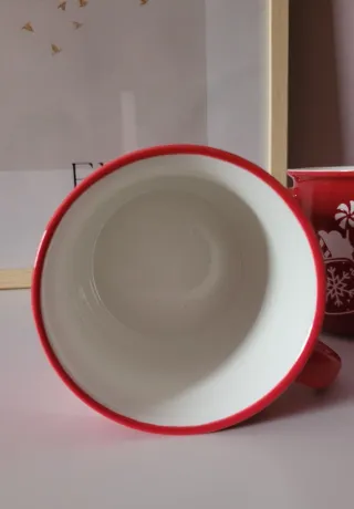 Lote 3 Tazas Cerámica Navidad