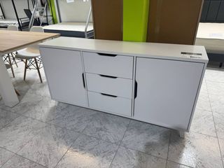 Aparador Comedor Blanco 3 Cajones a Estrenar