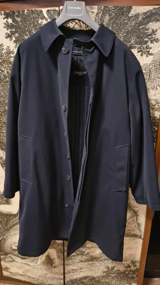 Cappotto Corneliani Blu