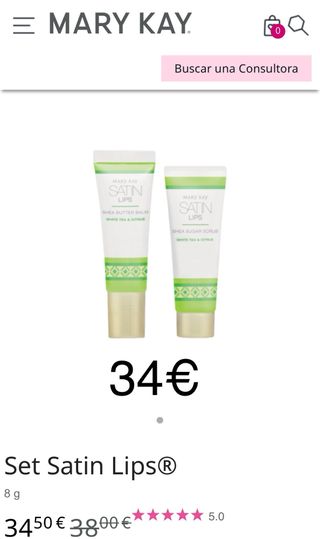 Set Mary Kay Satin Lips para labios