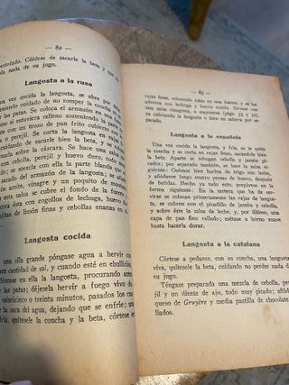 Libro Cocina Ramillete del ama de casa 1927