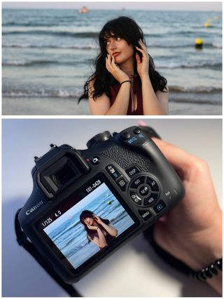 Cámara Canon EOS 2000D Negra