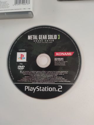 Metal Gear Solid 3 Snake Eater PS2