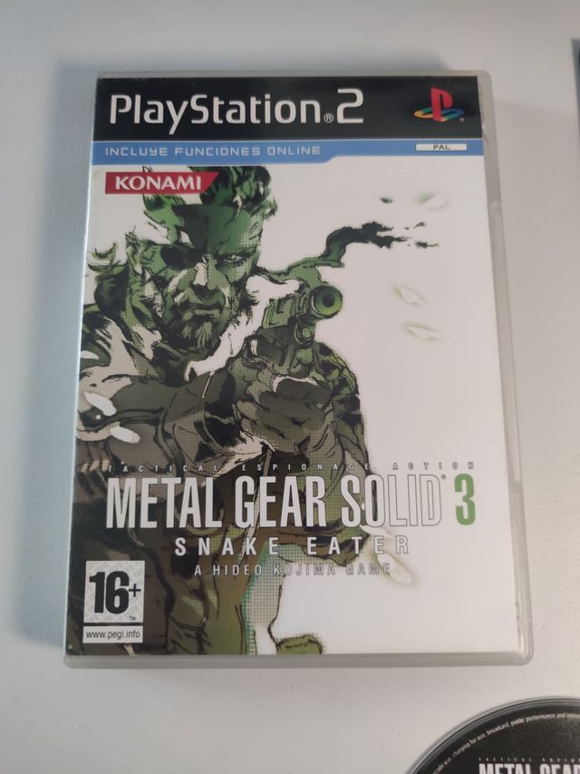 Metal Gear Solid 3 Snake Eater PS2