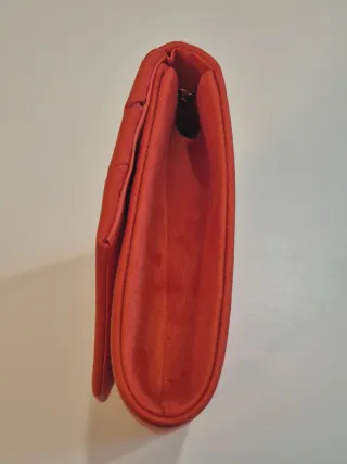 Bolso de mano naranja para eventos