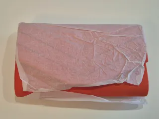 Bolso de mano naranja para eventos