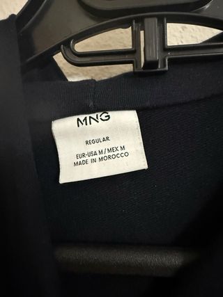 Sudadera Mango Azul Marino