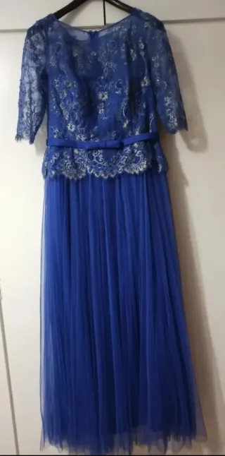 Vestido Aire Barcelona Azul Plata
