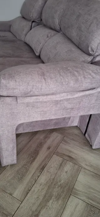 Sofá Chaise Longue /Gris