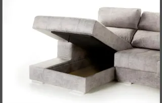 Sofá Chaise Longue /Gris