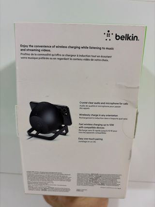 Cargador Inalámbrico Belkin 10W + Altavoz