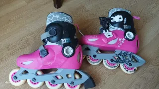 Patines en línea Oxelo rosas