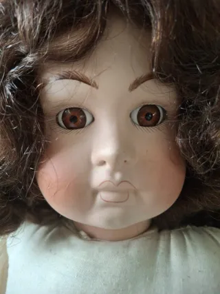 Muñeca porcelana reproducción Jumeau 68 cm