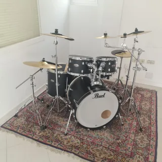 Batería Pearl Decade/Platos Meinl HCS