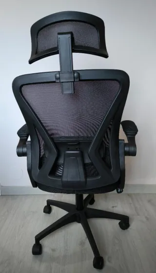 Silla ergonómica AUTHMIC negra