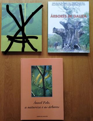 25€ x libro. Galicia. Árbores. Árboles