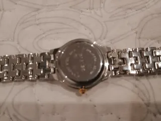 Reloj Geneva Mujer Azul y Dorado Nuevo