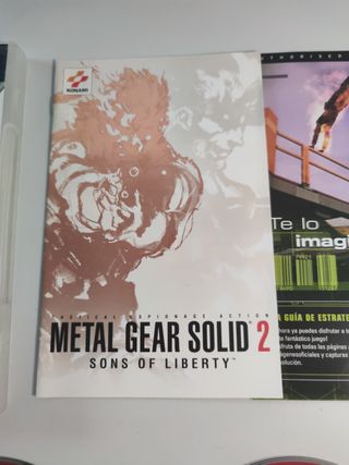 Metal Gear Solid 2 Sons of liberty PS2