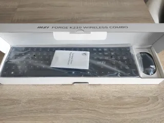MSI Forge K210 Combo Teclado y Ratón Inalámbrico