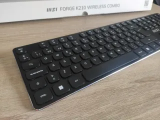 MSI Forge K210 Combo Teclado y Ratón Inalámbrico