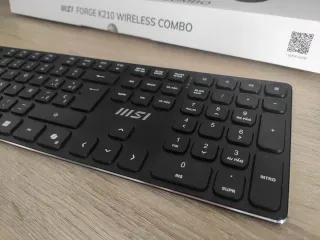 MSI Forge K210 Combo Teclado y Ratón Inalámbrico
