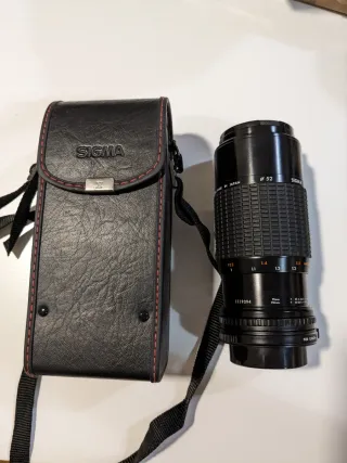 Sigma Zoom-K II Macro Objetivo