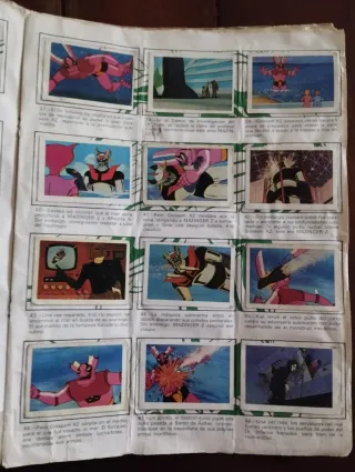 Álbum Mazinger Z de FHER 1978