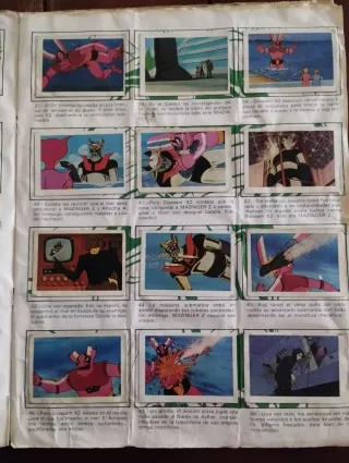 Álbum Mazinger Z de FHER 1978
