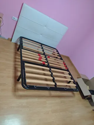 Somier y cabecero 1,90 x 1,50