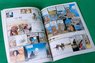 Cómic “El eclipse azul”, de Bourgeon