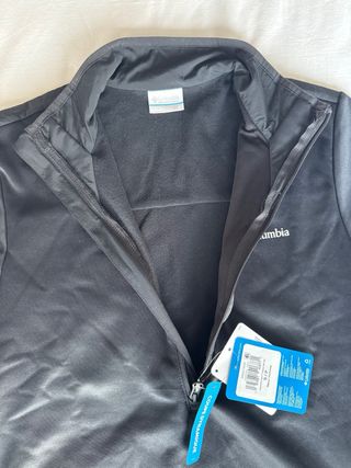 Columbia Tech Fleece Half Zip Negro