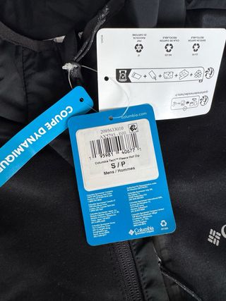 Columbia Tech Fleece Half Zip Negro