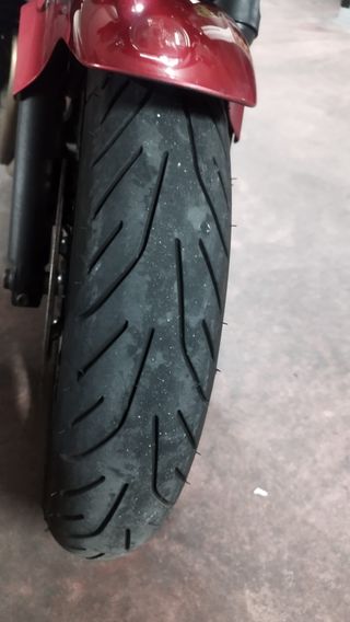 Honda CBF 600 Naked Roja