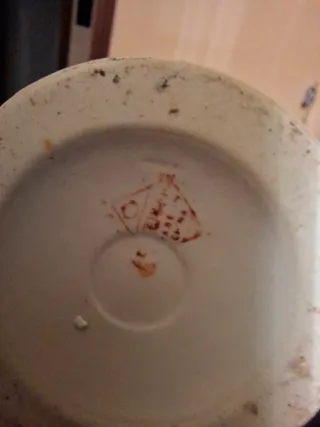 Jarrón Decorativo Cerámica Multicolor