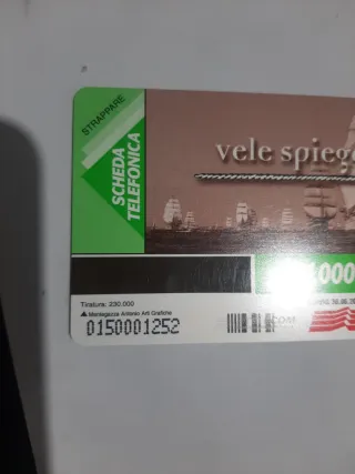 4 Schede Telefoniche Telecom