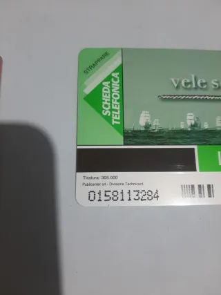 4 Schede Telefoniche Telecom