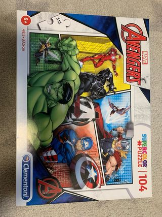 Puzzle Vengadores 104 Piezas Clementoni