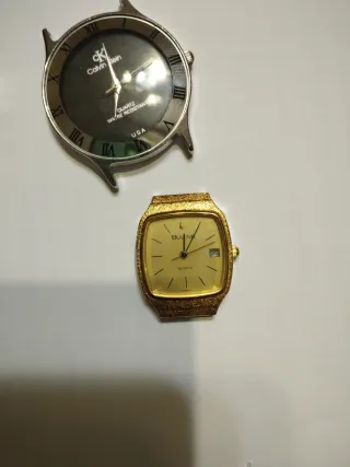 Lotto 4 orologi Calvin Klein cliché bulova