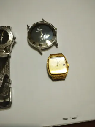 Lotto 4 orologi Calvin Klein cliché bulova