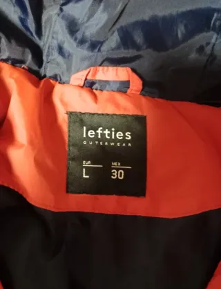 Chaquetón Lefties Rojo Talla M