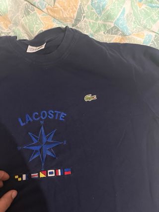 Camiseta Lacoste Talla M Vintage