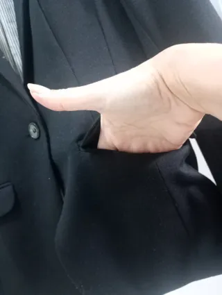 Chaqueta H&M Negra Talla36