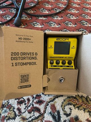 Pedal Guitarra Zoom MS-200+