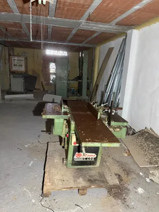 Lote maquinaria profesional carpintería