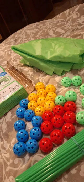 Kit Construcción Infantil Tubos y Bolas