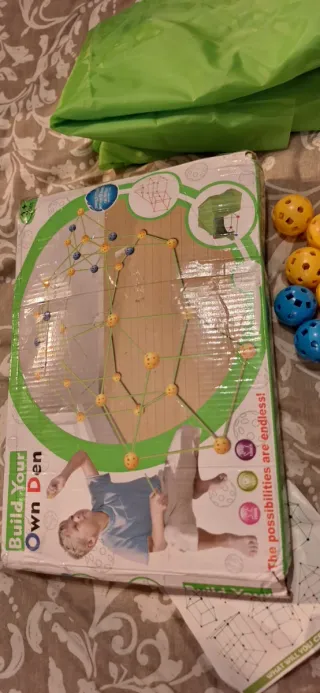 Kit Construcción Infantil Tubos y Bolas