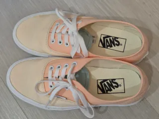 Zapatillas Vans Amarillo, Rosa y Menta